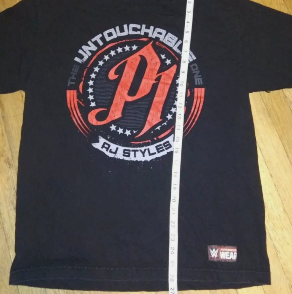 WWE AJ Styles T Shirt - Picture 2 of 7